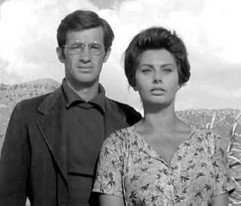 Belmondo et loren