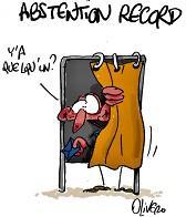 Dessin abstention record