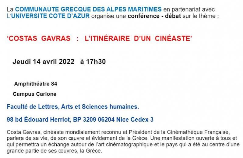 Mail costa gavras au belmondo de nice 1